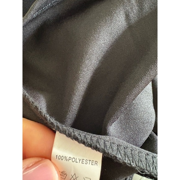 Hello Molly Dress Womens Size 4 Black One Shoulder Event Occation Sexy Midi New - Picture 9 of 12